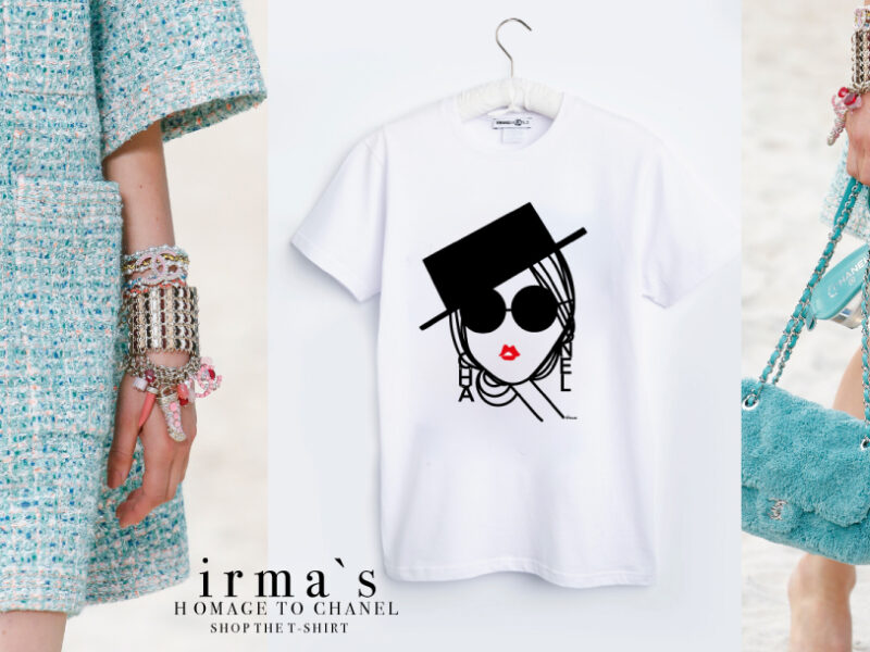 A T-Shirt: an homage to Karl Lagerfeld