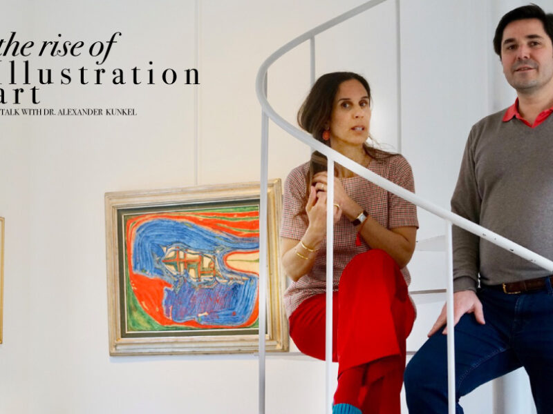 Interview with Dr. Alexander Kunkel on the occasion of an exhibition with works by Jasmin Khezri (IRMA) at artcurial in Munich