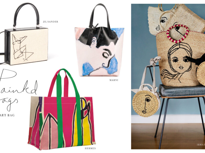 The painted bag