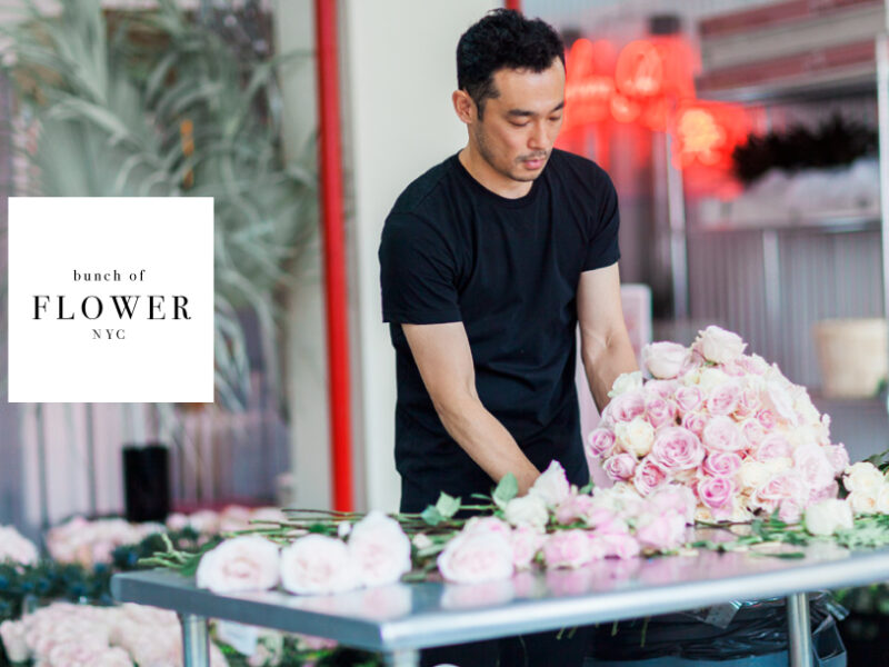 Flower arrangement by BUUNCH in New York are more than pure decoration