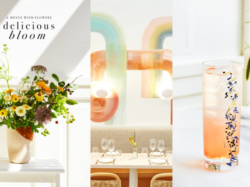 A restaurant in full bloom. Il Fiorista New York