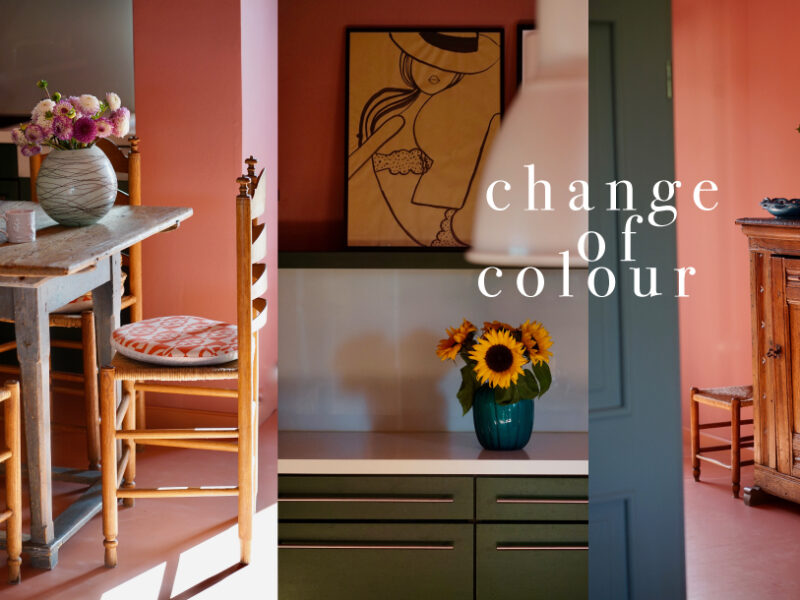 Change of colour
