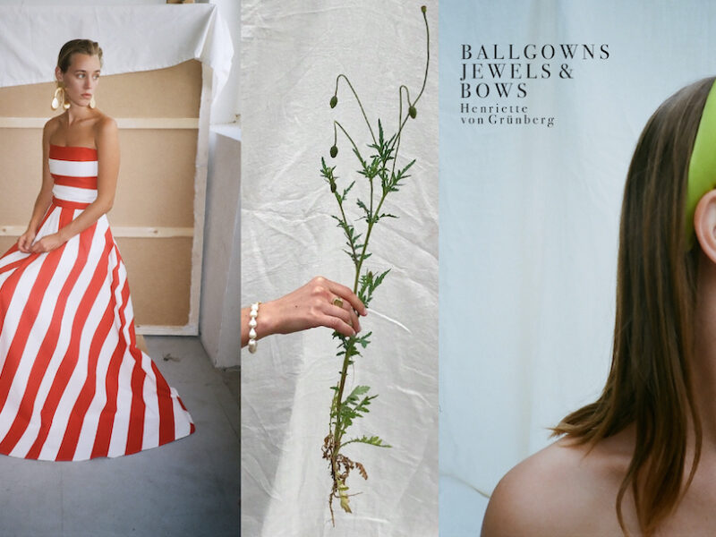 About sustainable ball gowns, velvet hairbands and a vision of creating the fashion brand HvG