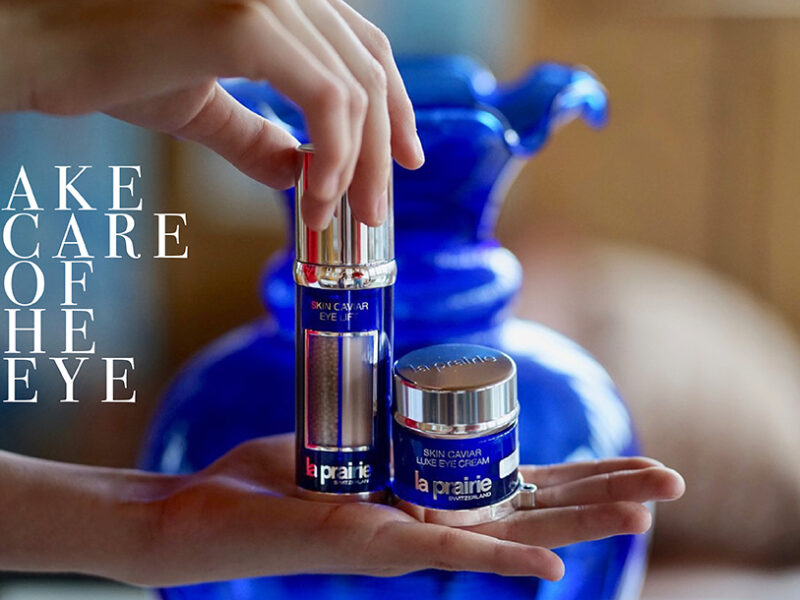 Redefined eyes by La Prairie’s Skin Caviar Eye Lift