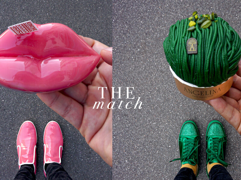 French pastry chef Tal Spiegel combines pastries with his favourite accessories, shoes & laces