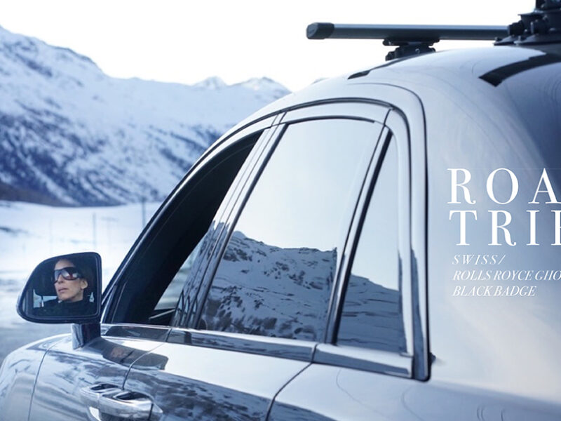 Winter Road-Tripping IV with Rolls-Royce Ghost Black Badge to the Swiss Alps