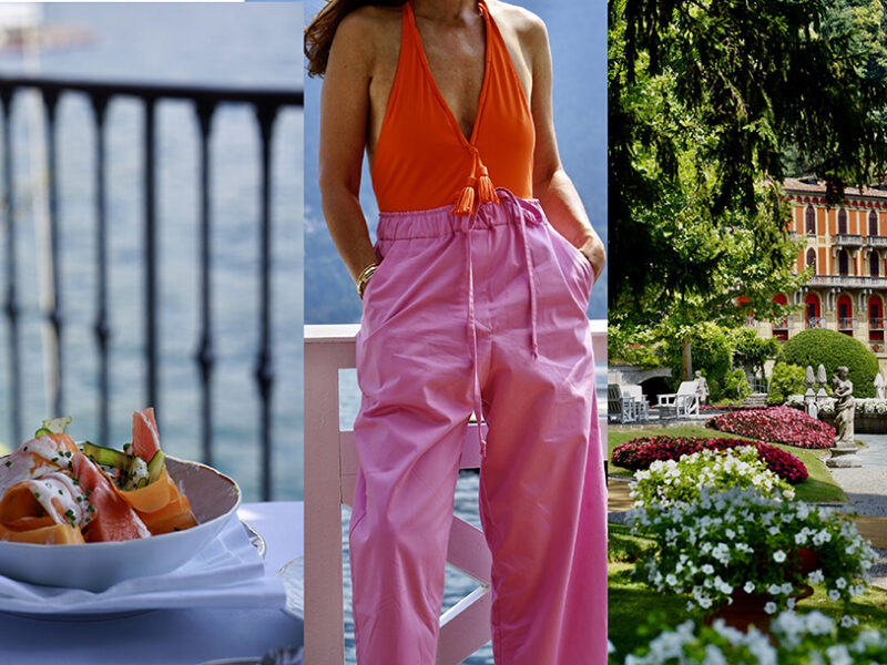 One short holiday. Lunch at Villa d’Este, lake Como