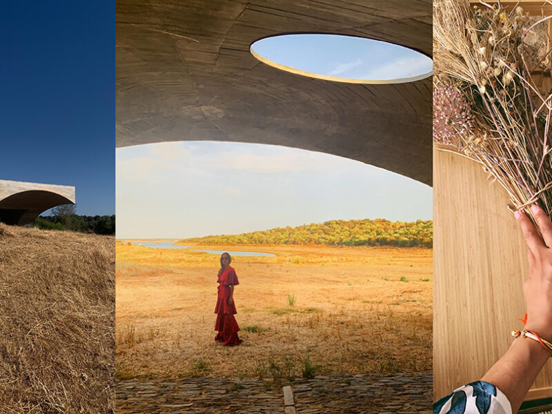 Casa na Terra. A nearly invisible home