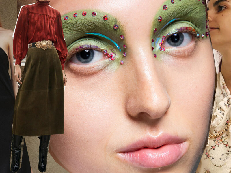 Adorned clothes are brightening up autumn days to come