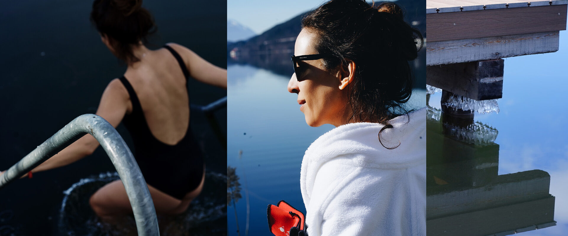 The joy of winter swimming