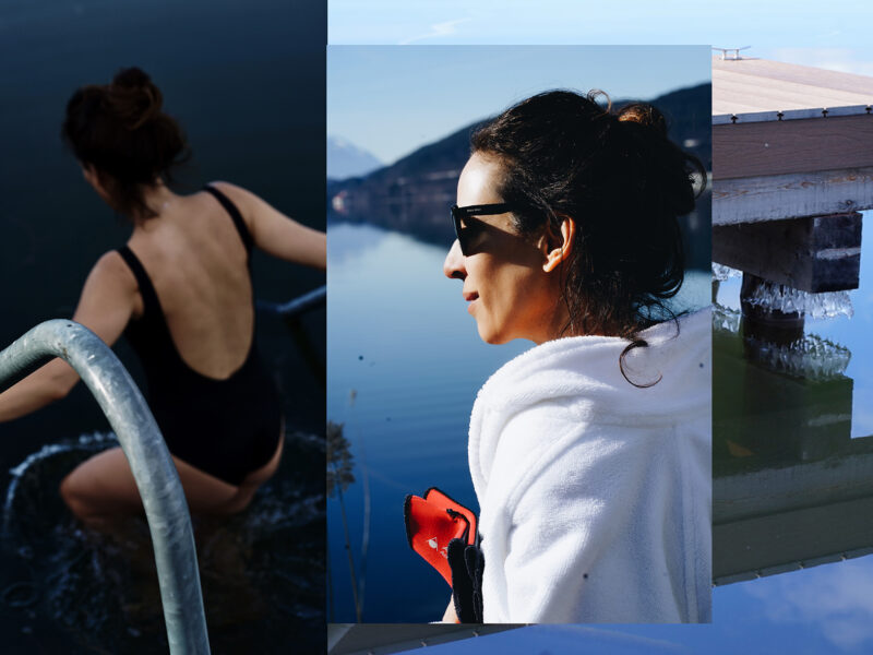 The joy of winter swimming