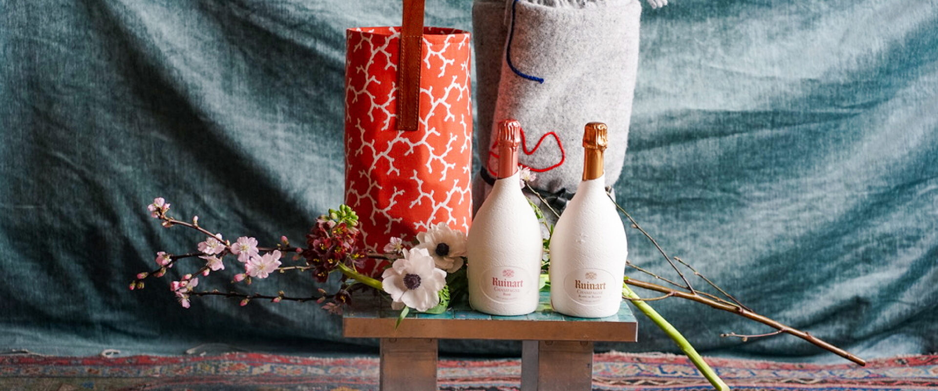 First day of spring with Ruinart Champagne