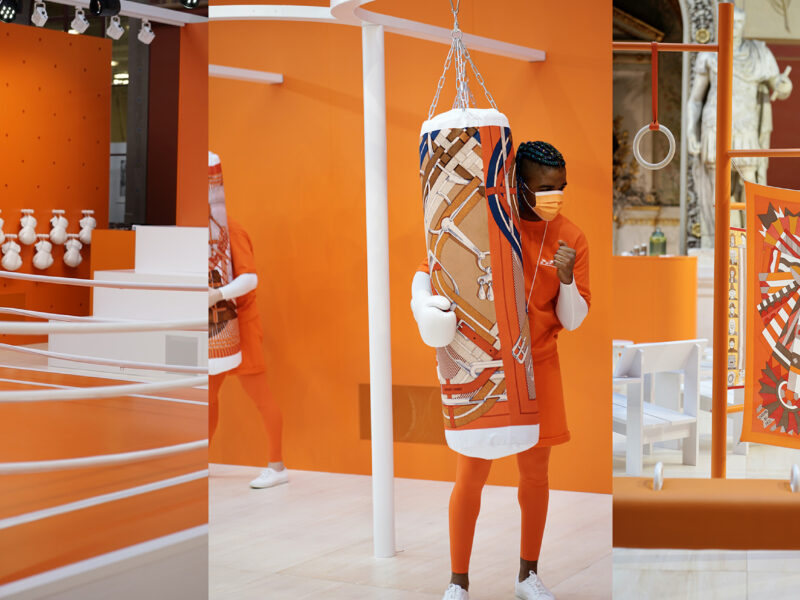 École des beaux-arts de Paris: Staying fit with Hermès