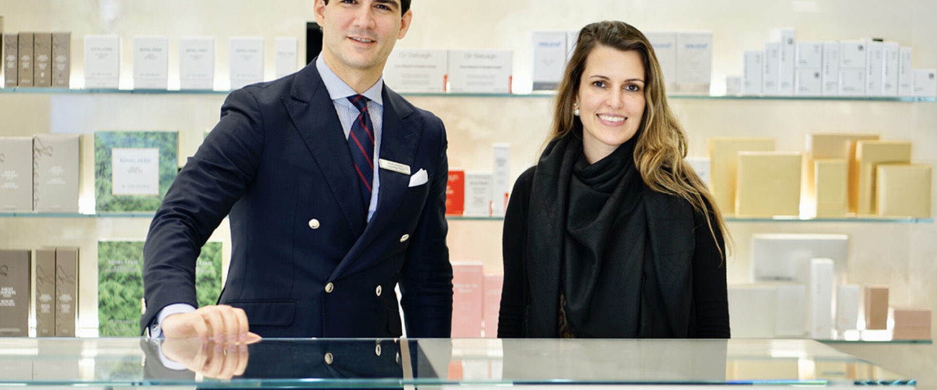 A skin care pharmacy in Madrid