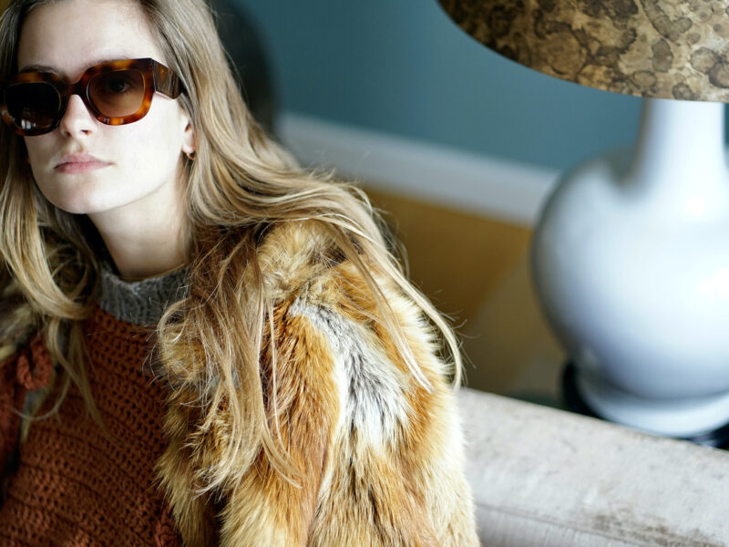 The upcycled vintage fur collection