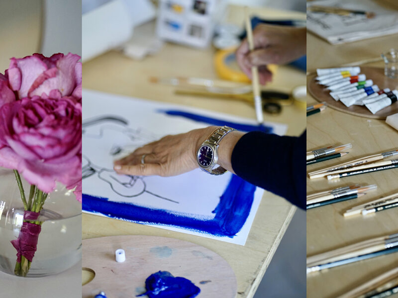 Piaget. Painting class