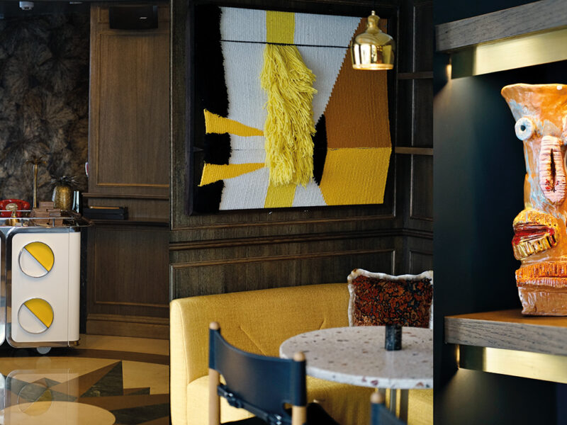 The eclectic art collection at ISA Madrid