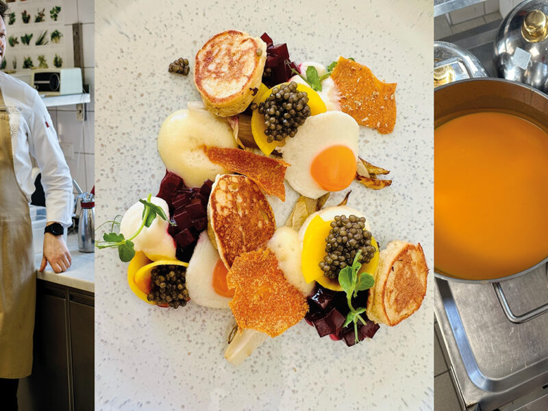 Kitchen visit with chef Andreas Wolff at The Original FX Mayr