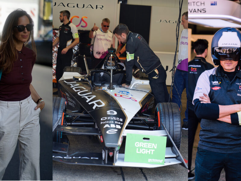 A glimpse of the future – Formula E racing in Berlin with Jaguar TCS