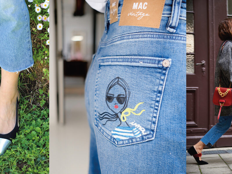 How to Style your Painted MAC Denim – The IRMA Way