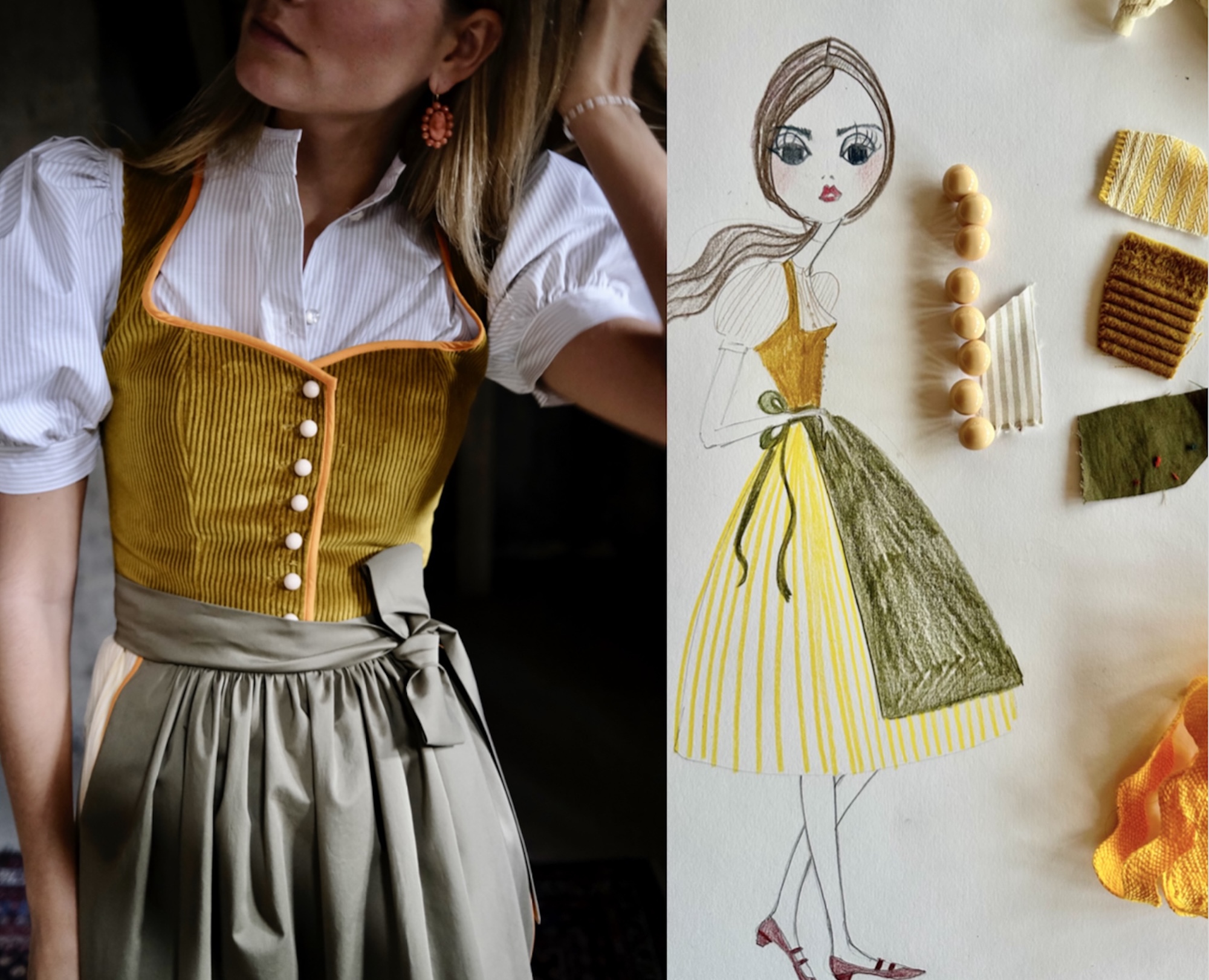 Dirndl, work in progress