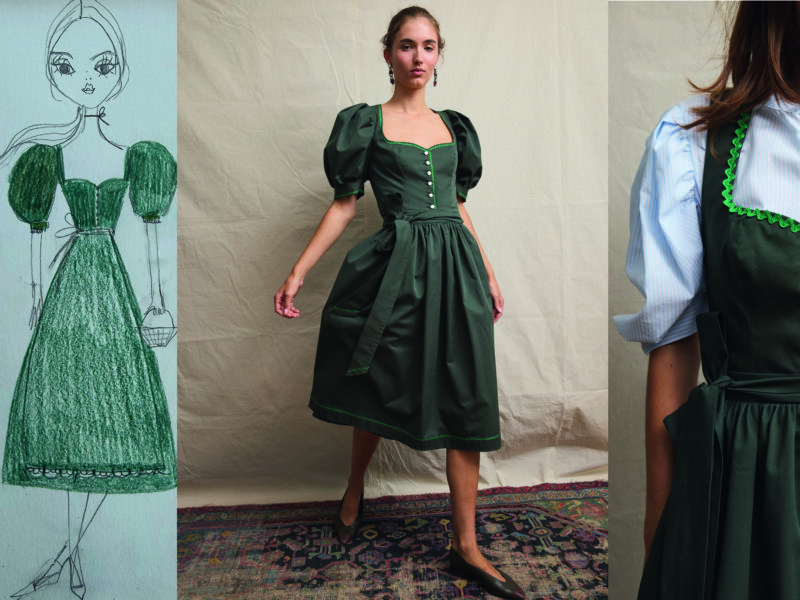The Jasmin Khezri Dirndl Collection, exclusively for Lodenfrey