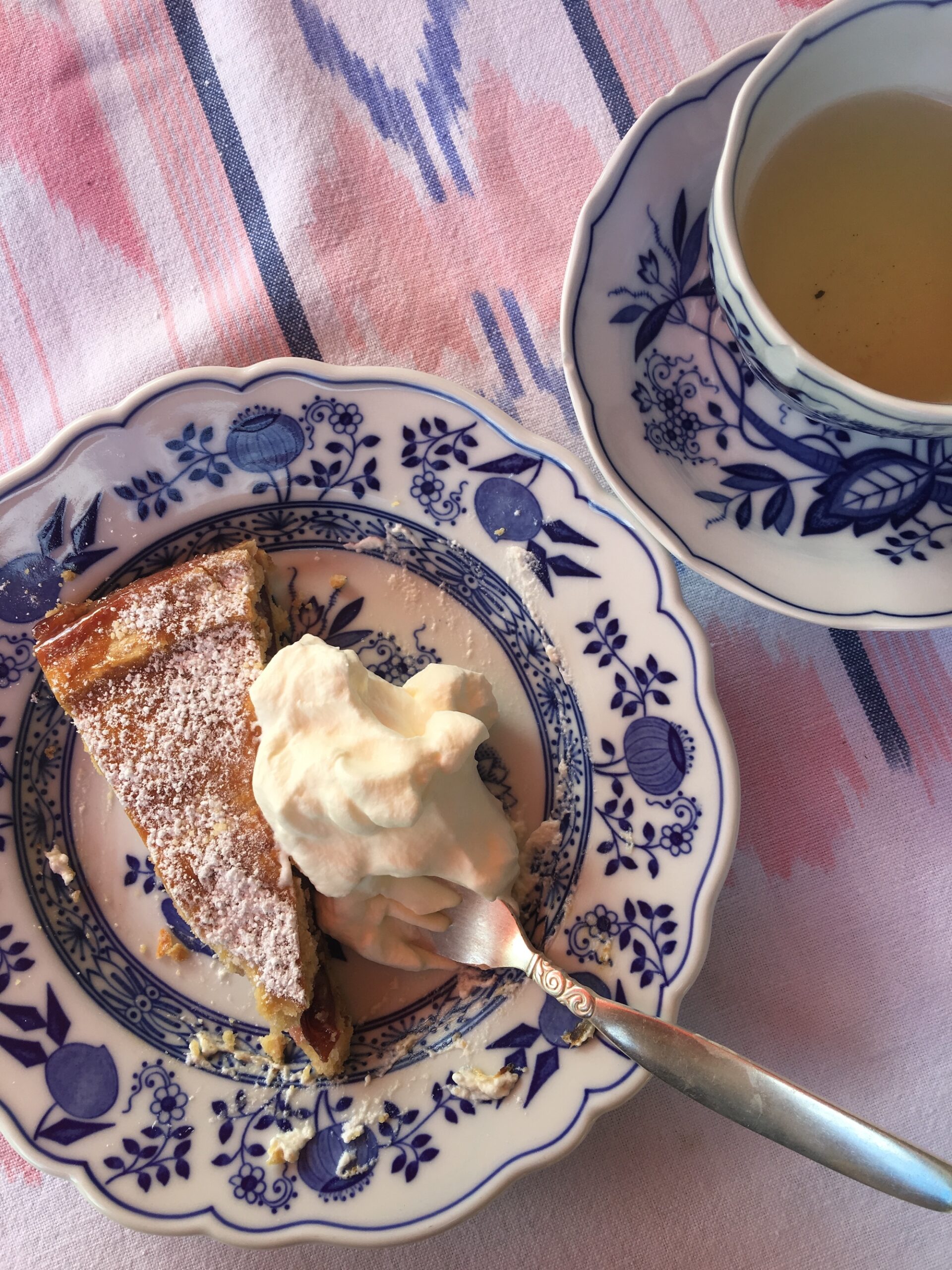Cake and tea at Cafe-Restaurant Angermaier