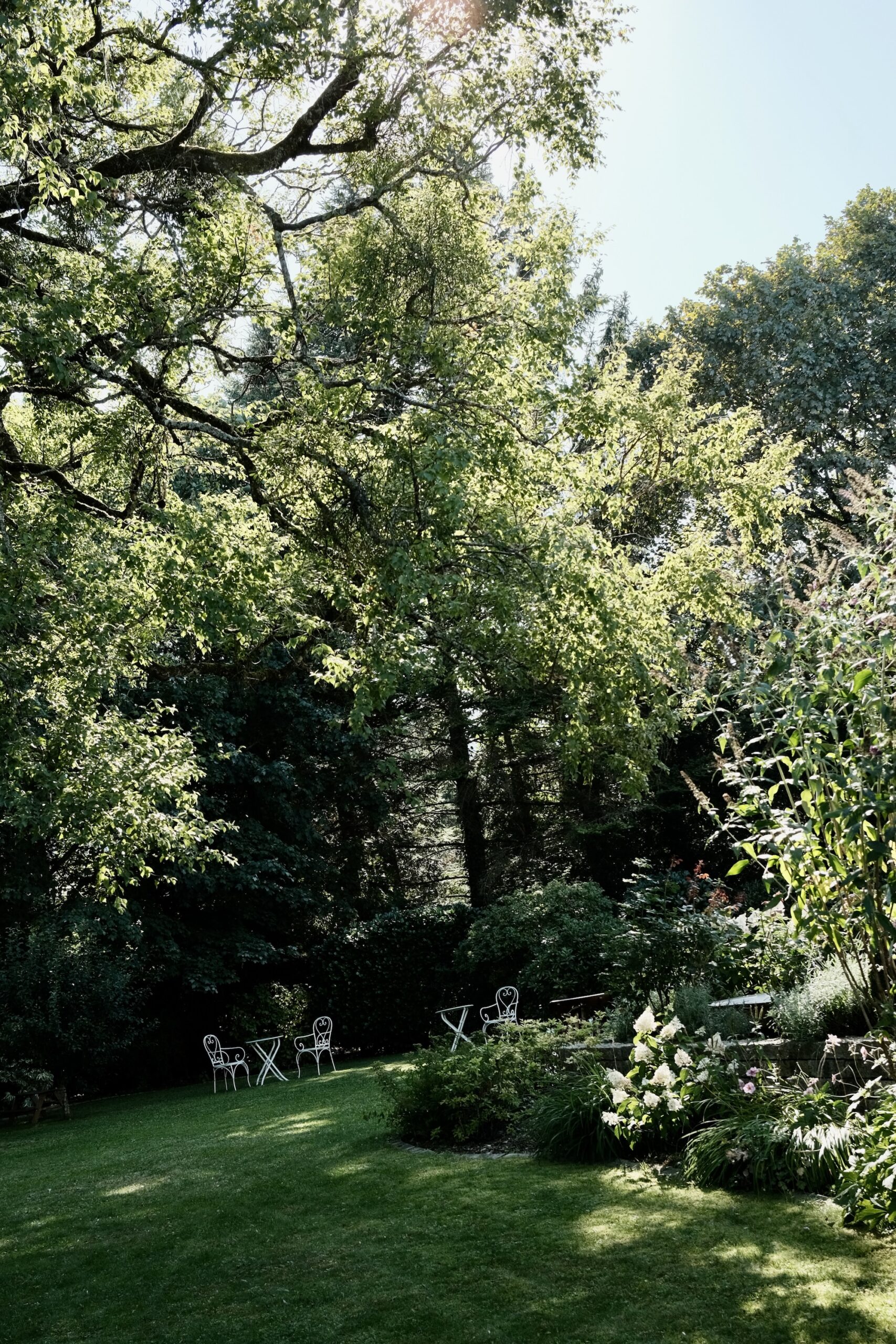The garden at Landhaus Marinella