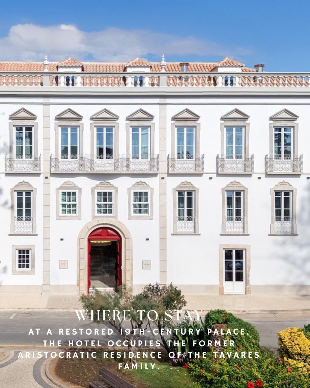 Palacio de Tavira facade