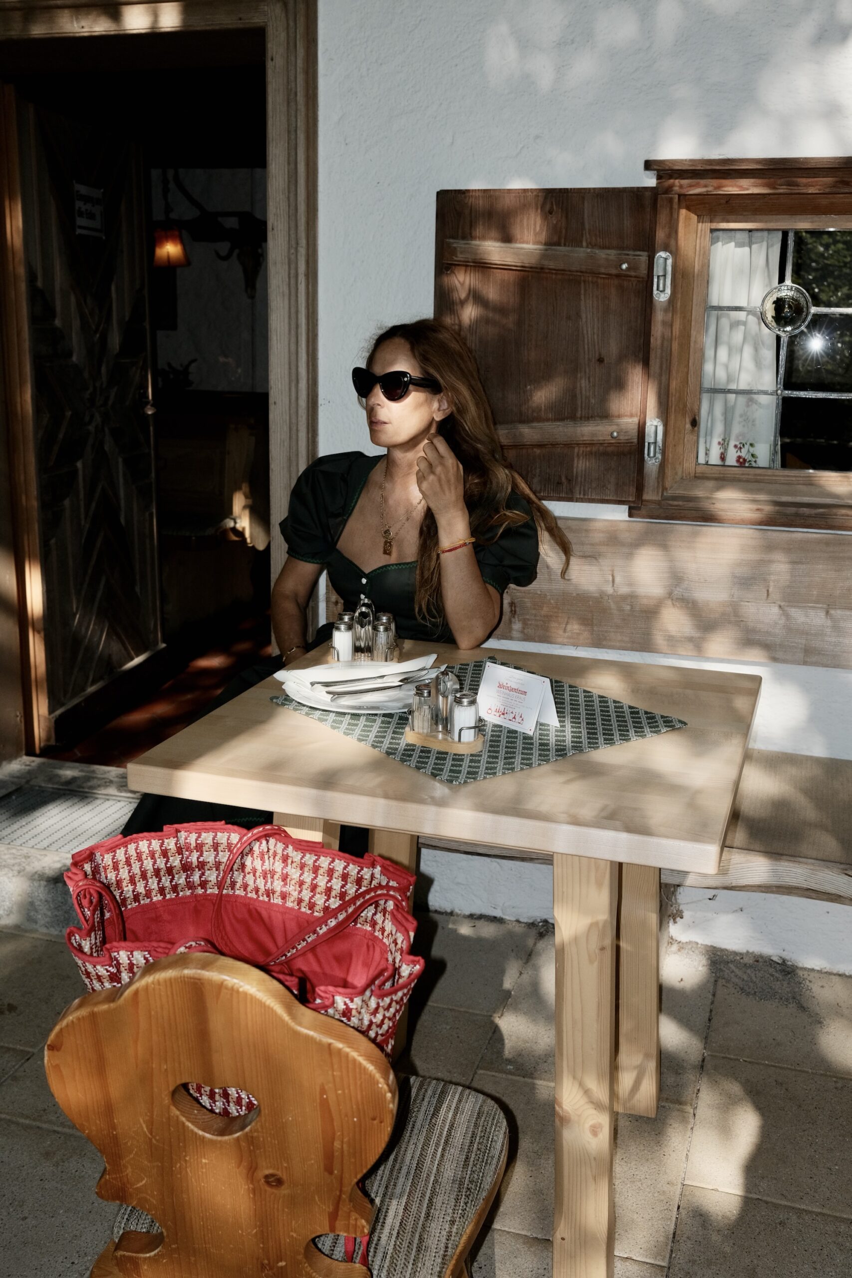 Afternoon at the Weissachalm by the river