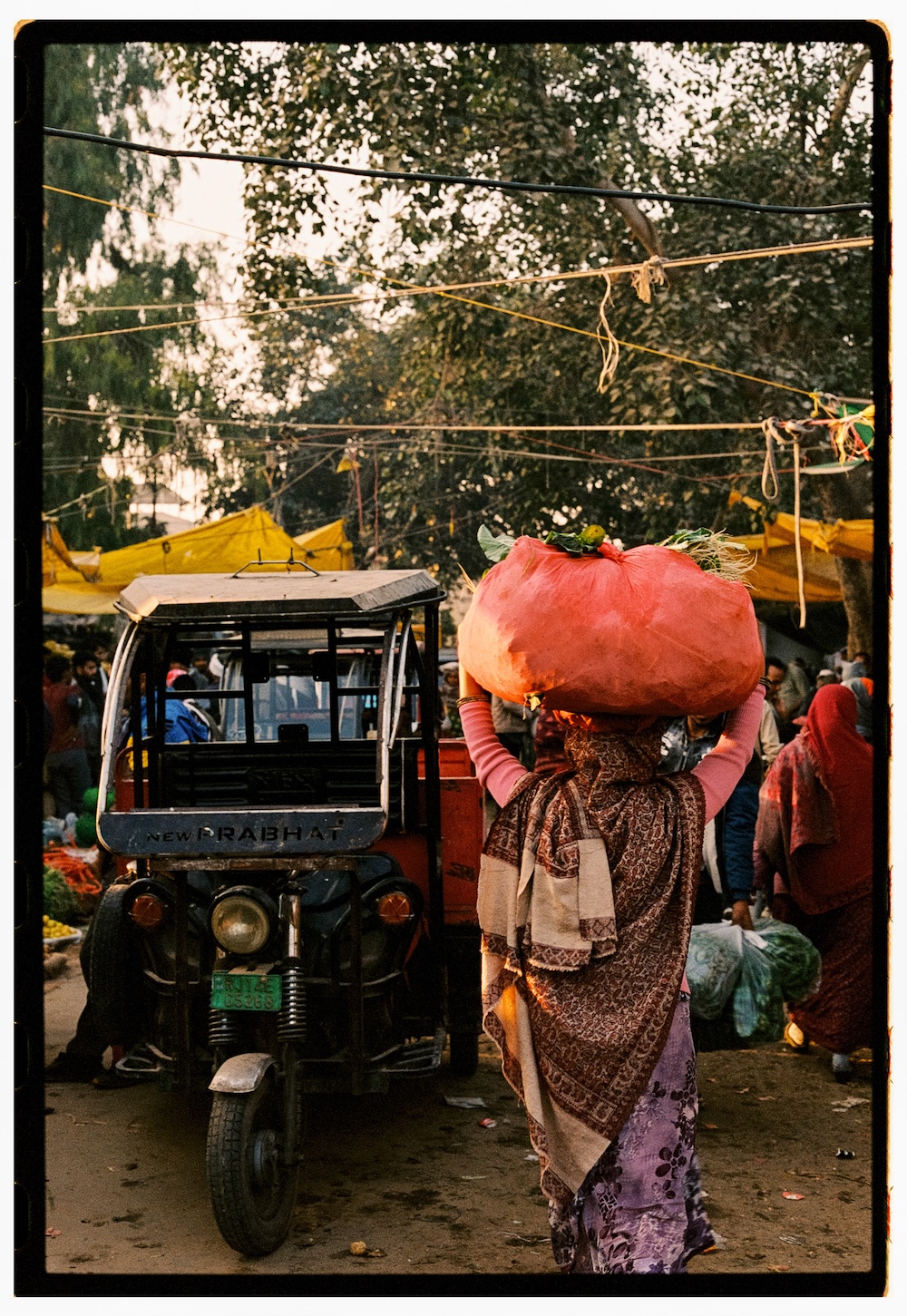 A street near the City Palace in Jaipur